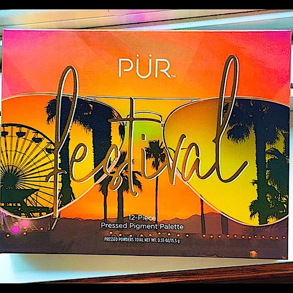 🆕🔥PUR FESTIVAL:LIMITED EDITION BEAUTIFUL 12/MATTE&SHIMMERY COLOR PALETT NWT&📦 - Picture 12 of 14